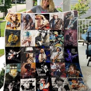 Stevie Ray Vaughan Quilt Blanket  Limited Quilt Blanket